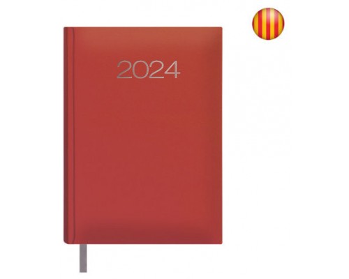 AGENDA 2025 LISBOA DÍA PÁGINA 14 X 20 CM COLOR ROJO CATALAN DOHE 12692 - 25 (Espera 4 dias)